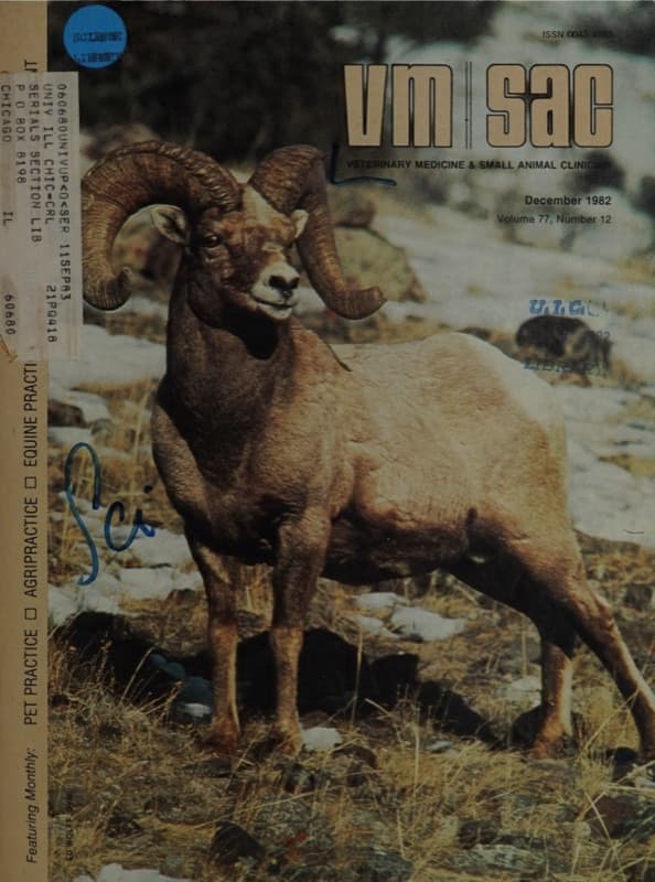 Veterinary Medicine & Small Animal Clinician — December 1982 (Vol. 77, No. 12)